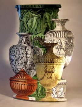 Fornasetti Umbrella Stand Ancient Vases